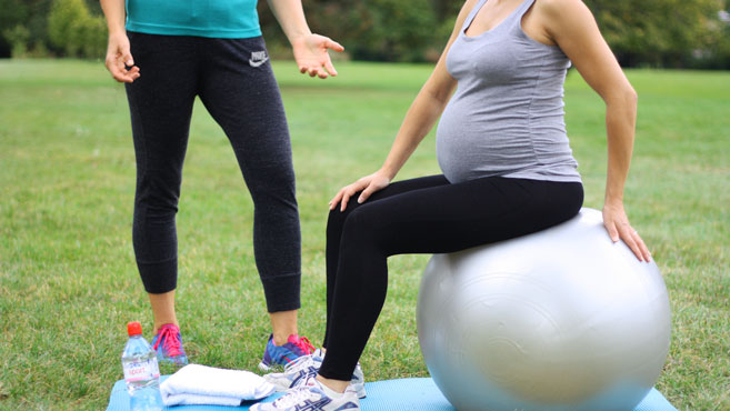 Personal trainer femme enceinte