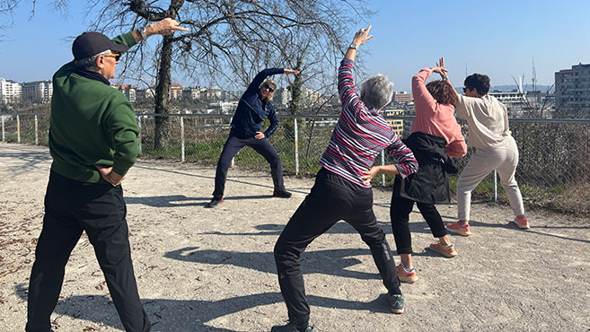Personal trainer for seniors in Geneva