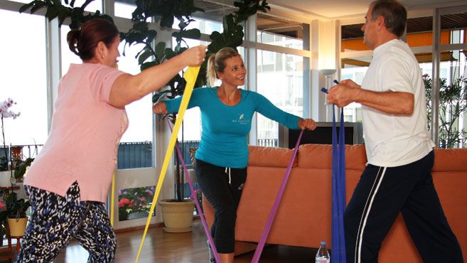 Personal trainer for seniors